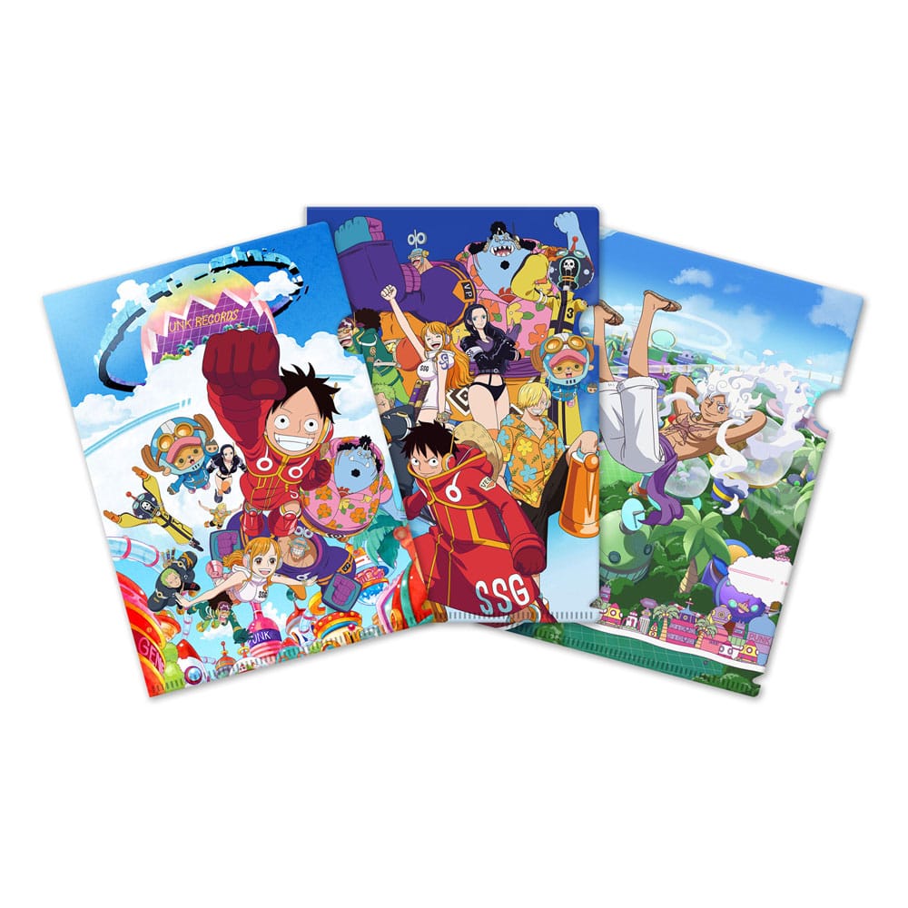One Piece Clearfile 3-Set Egghead Saga - MangaShop.ro