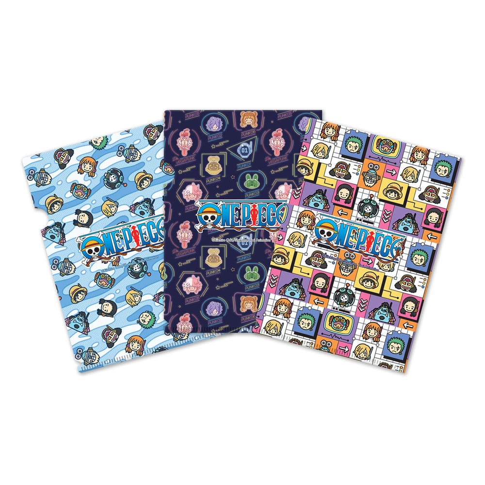 One Piece Clearfile 3-Set Egghead Saga - MangaShop.ro