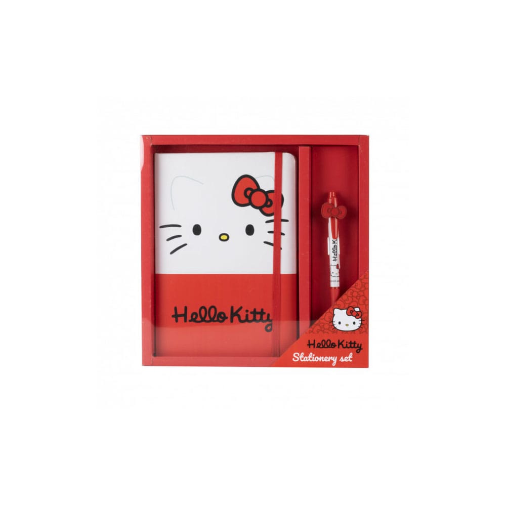 Sanrio Notebook with Pen Gift Set Hello Kitty - MangaShop.ro