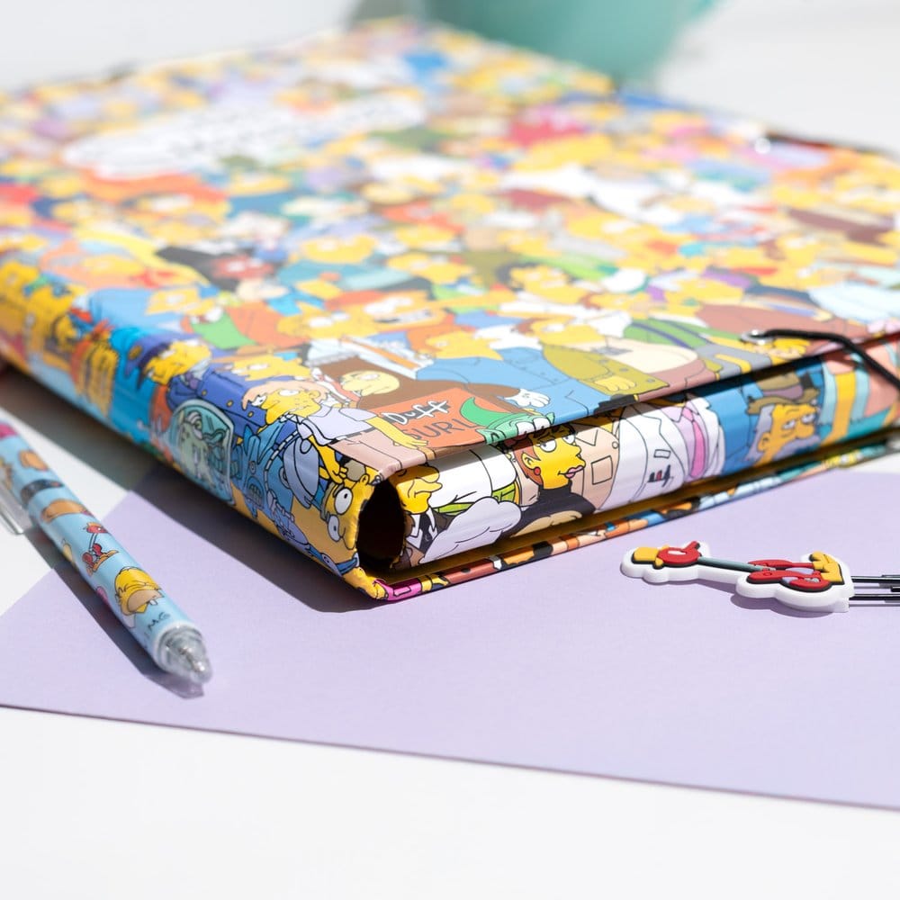 The Simpsons Elasticated Folder 34 x 26 cm - MangaShop.ro