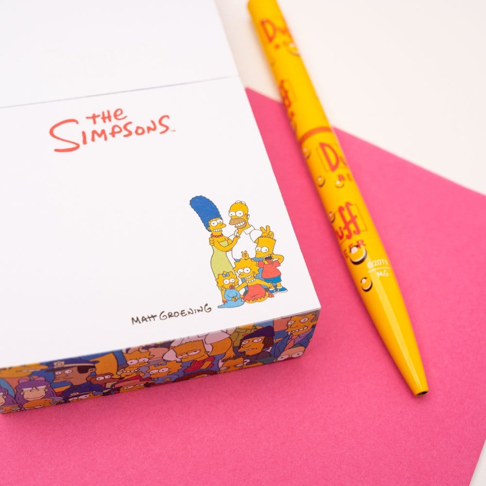 The Simpsons Memo Block 8 x 8 cm - MangaShop.ro