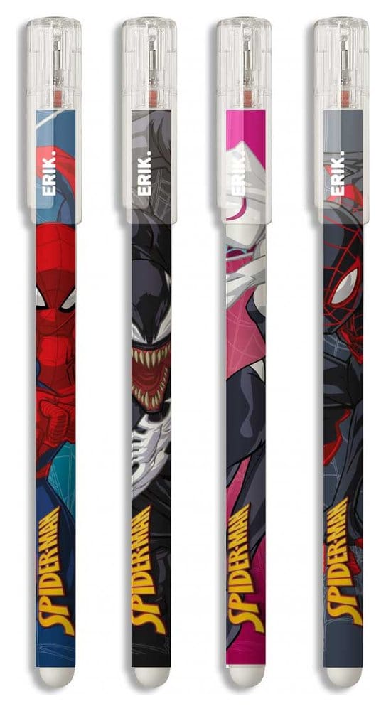 Spider-Man Erasable Pen Set of 4 - MangaShop.ro