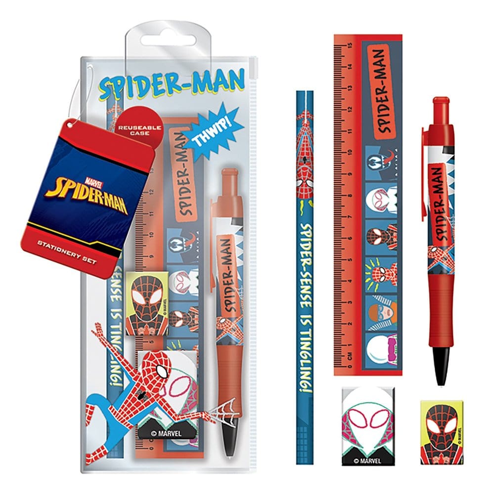 Spider-Man Stationery Set Sketch - MangaShop.ro