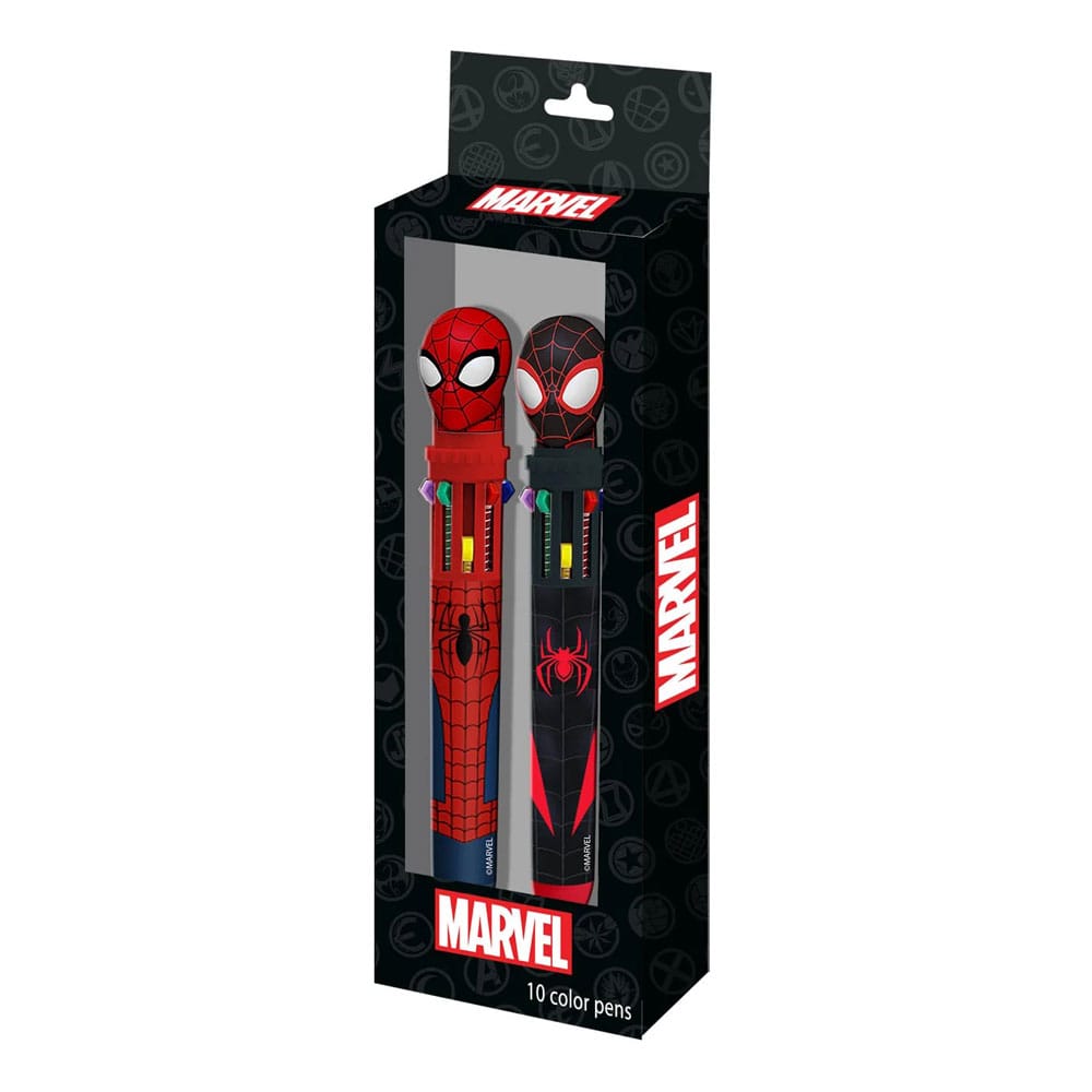 Spider-Man Multicoloured ball pens 2-Pack - MangaShop.ro