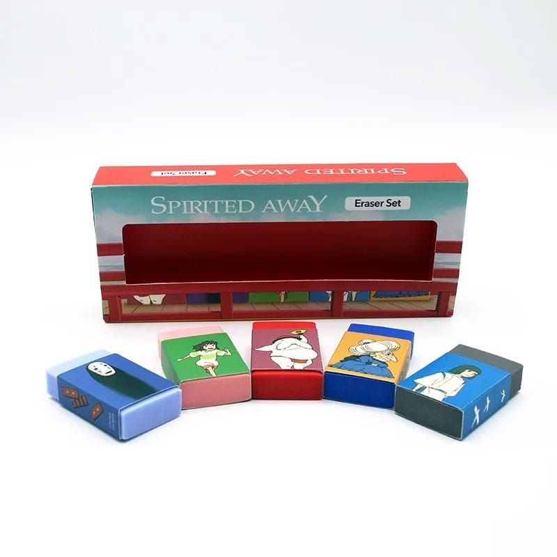 Spirited Away Eraser Set (5) - MangaShop.ro