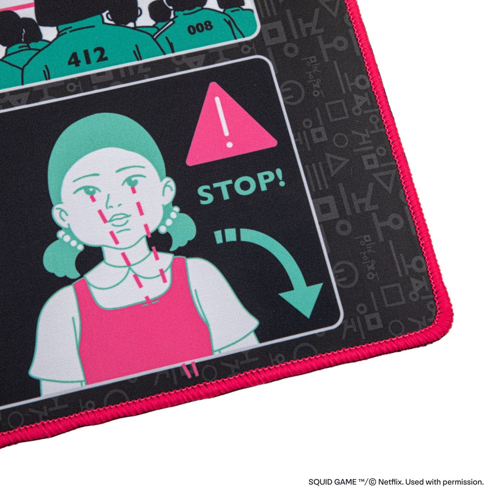 Squid Game Desk Pad Young-Hee Blue Print - MangaShop.ro