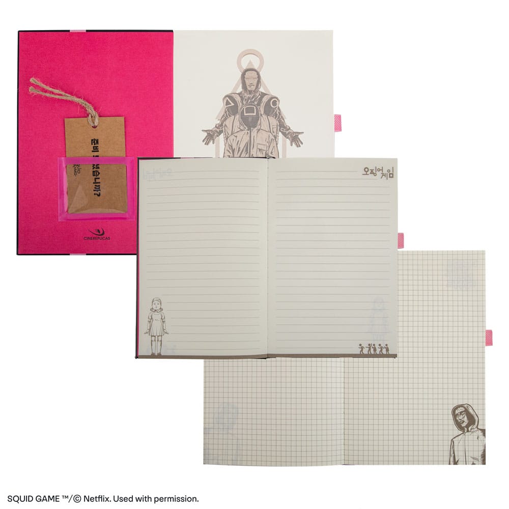 Squid Game Notebook Coffin - MangaShop.ro