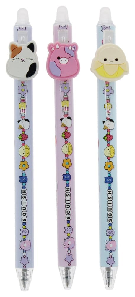 Squishmallows Erasable Gel Pen 3-Pack - MangaShop.ro