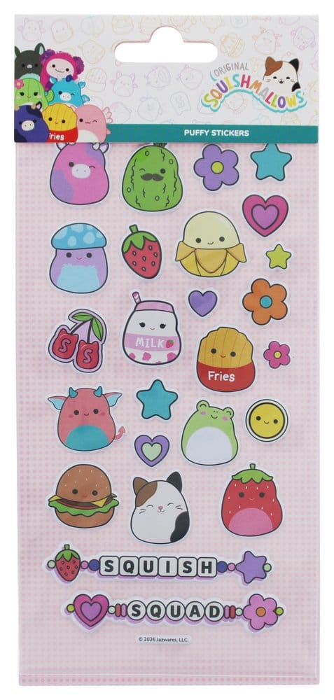 Squishmallows Sticker Set Super Puffy - MangaShop.ro