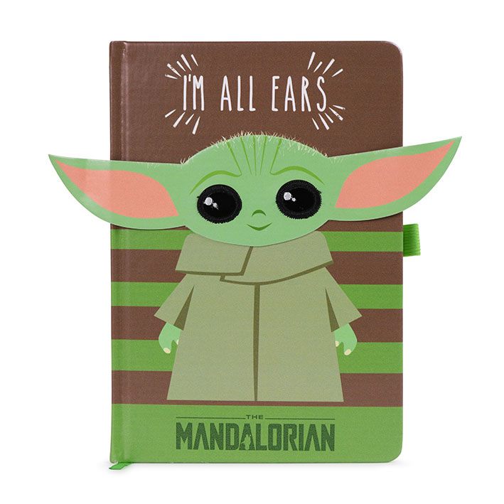 Star Wars The Mandalorian Premium Notebook A5 I'm All Ears Green - MangaShop.ro