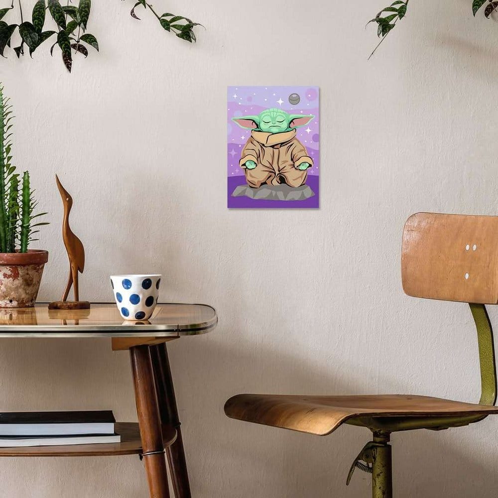 Star Wars: The Mandalorian CreArt Painting by Numbers Meditating Grogu - MangaShop.ro