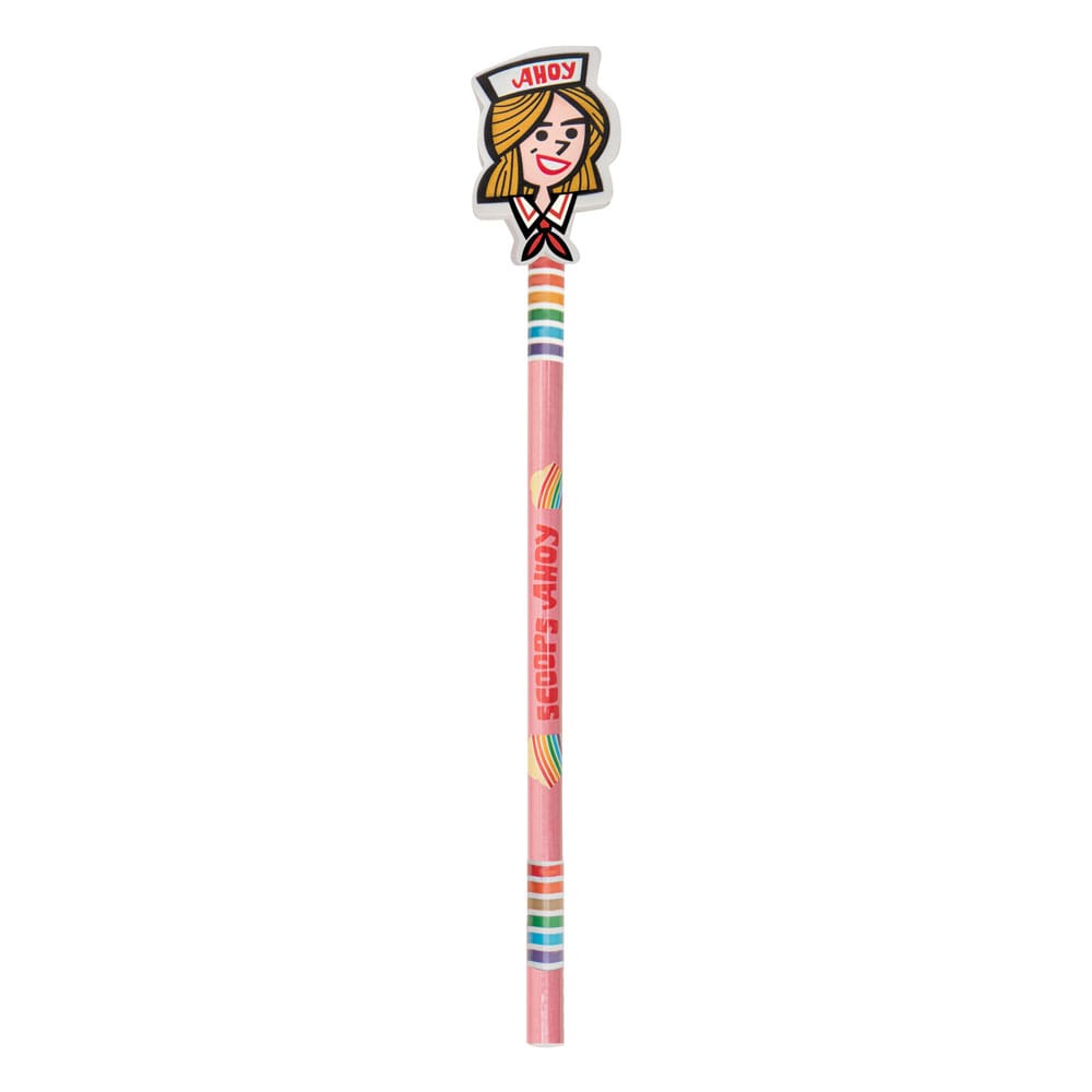 Stranger Things Pencil with Eraser Scoops Ahoy Robin - MangaShop.ro