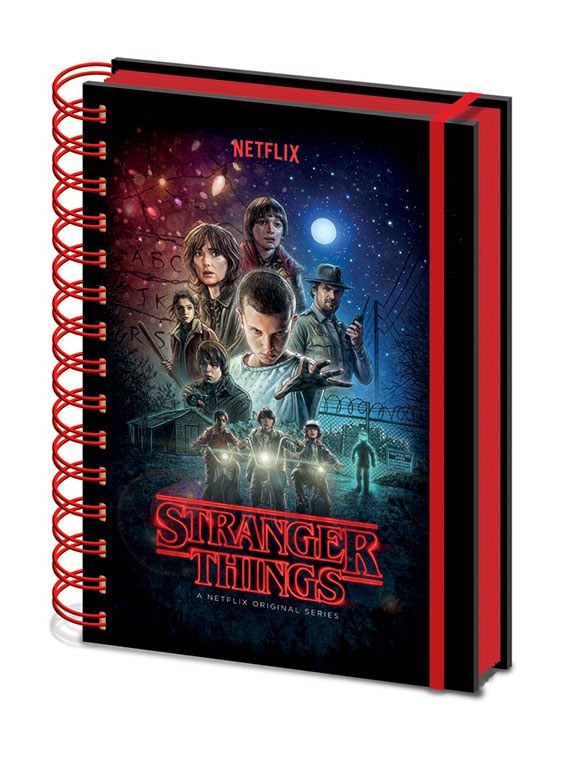 Stranger Things Wiro Notebook A5 One Sheet - MangaShop.ro