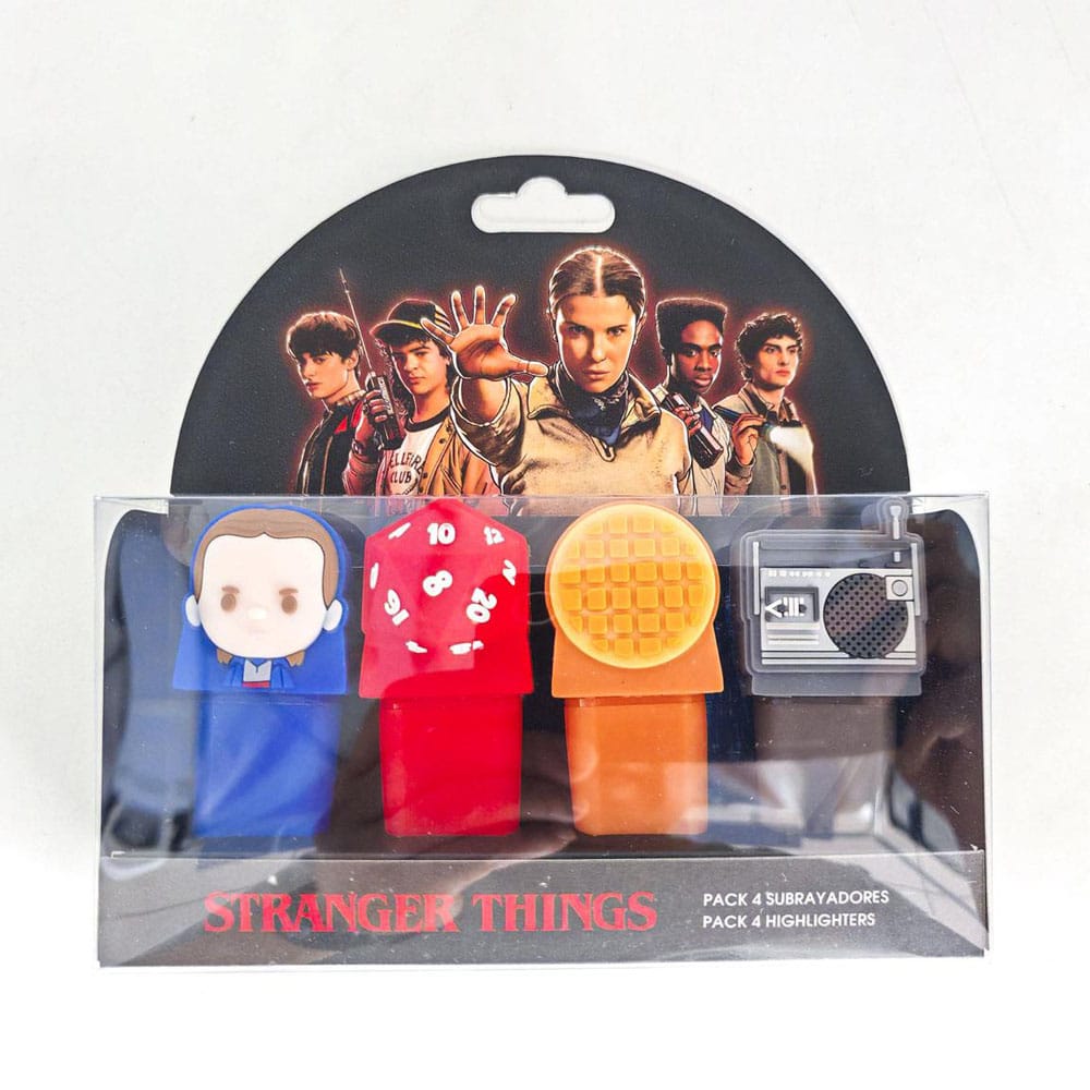 Stranger Thinigs Highlighters 4-Pack - MangaShop.ro