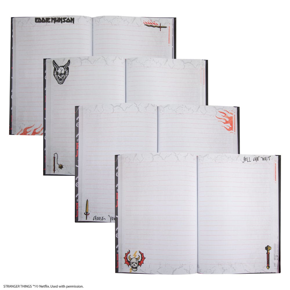 Stranger Things Notebook Hell Fire Club - MangaShop.ro