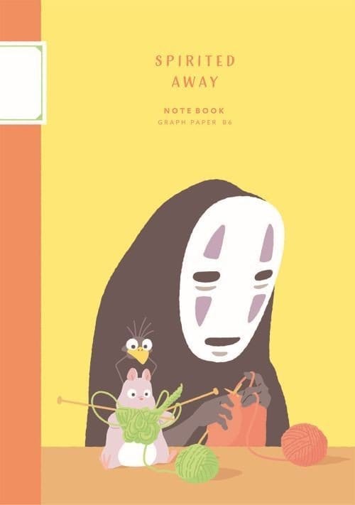 Spirited Away Notebook Knitting lesson - MangaShop.ro
