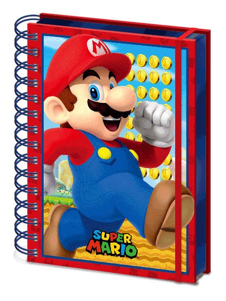 Super Mario 3D Wiro Notebook A5 Mario - MangaShop.ro