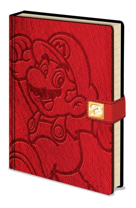Super Mario Premium Notebook A5 Jump - MangaShop.ro