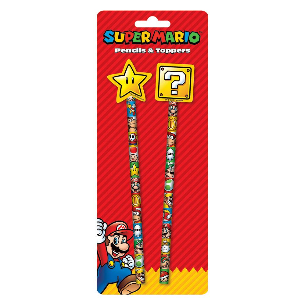 Super Mario 2-Piece Stationery Set - MangaShop.ro