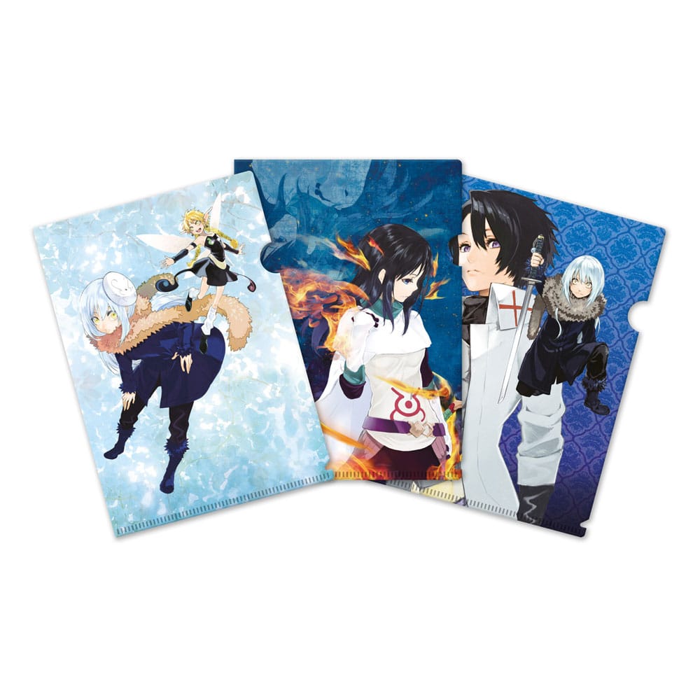 That Time I Got Reincarnated as a Slime Clearfile 3-Set - MangaShop.ro