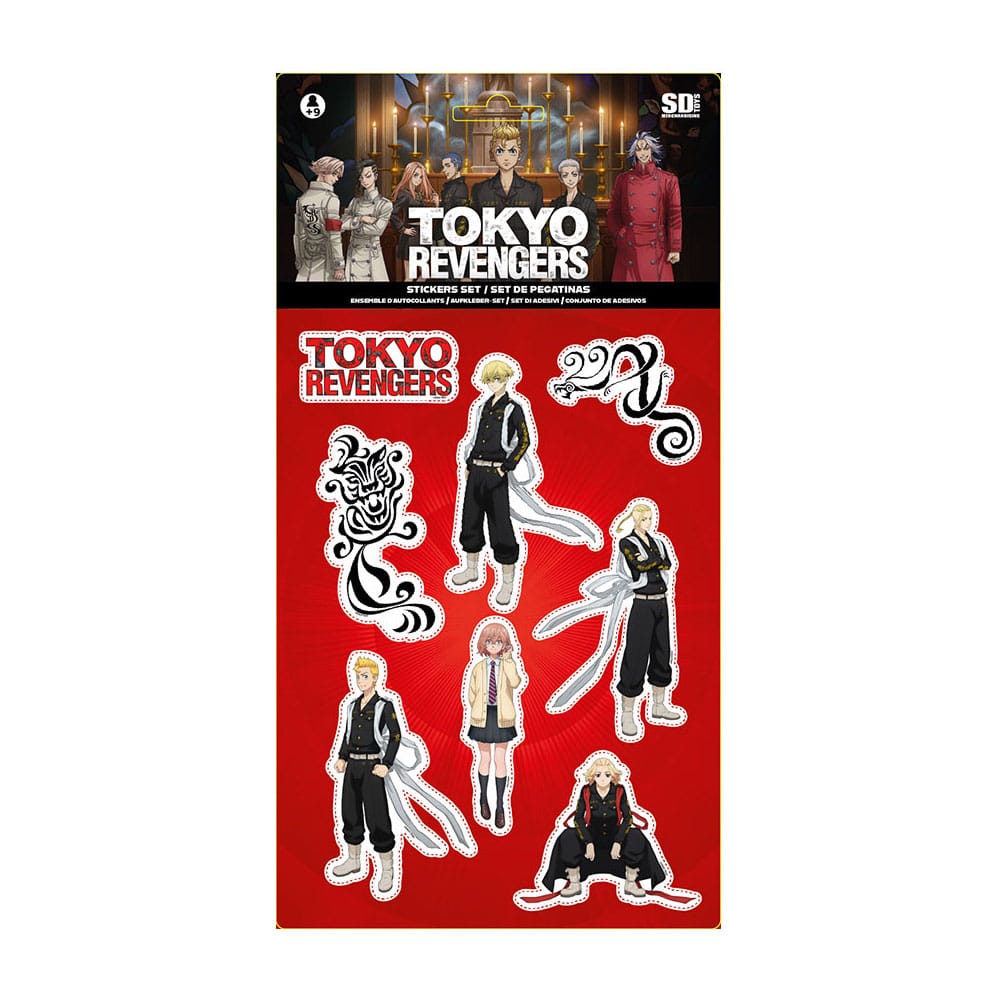 Tokyo Revengers Deluxe Sticker Set - MangaShop.ro