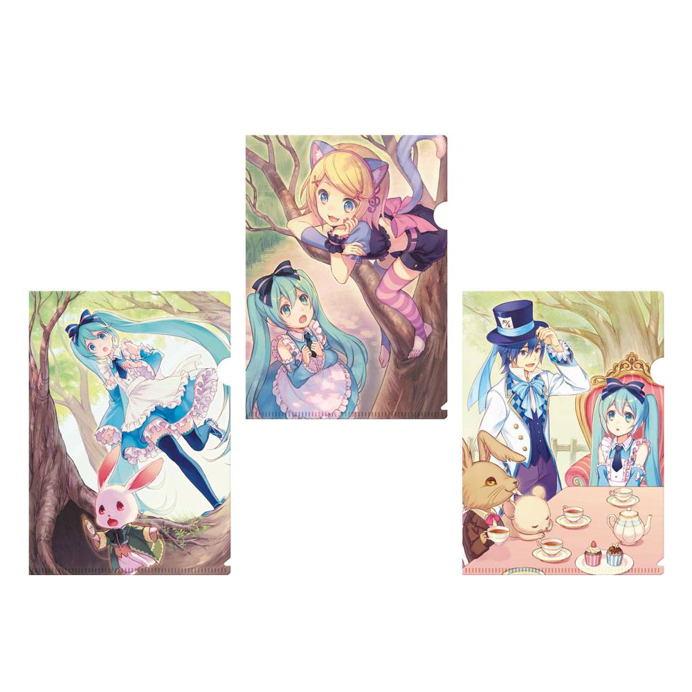 Vocaloid Clearfile 3-Set Characters - MangaShop.ro