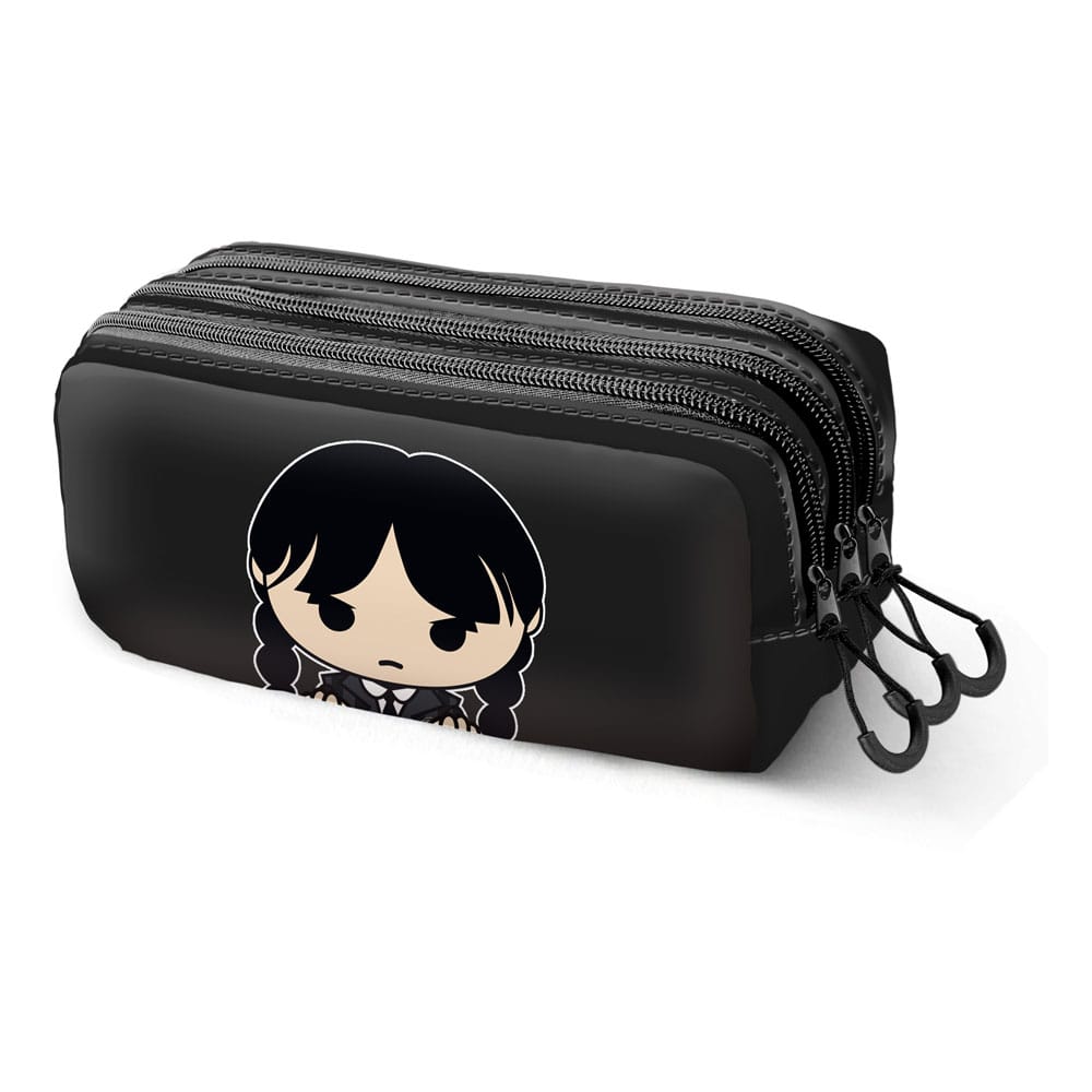 Wednesday Fan Trick Pencil case Cute - MangaShop.ro