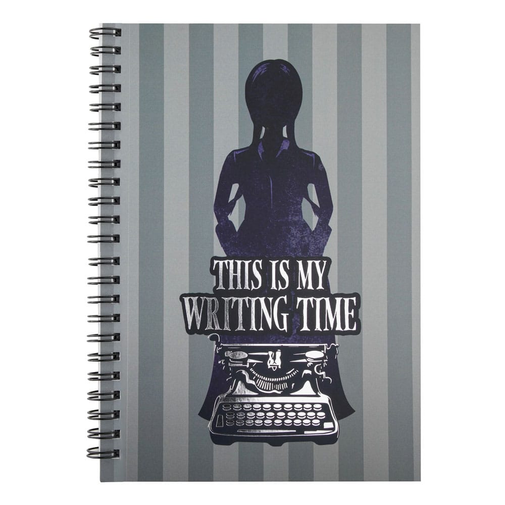 Wednesday Notebook This Is My Writing Time Purple - MangaShop.ro