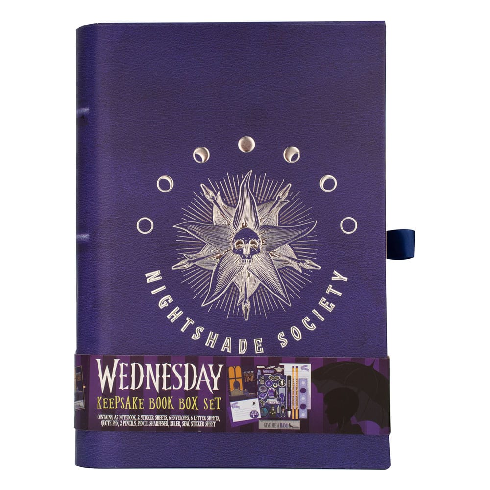 Wednesday Letter Writing Set Nightshade Book - MangaShop.ro