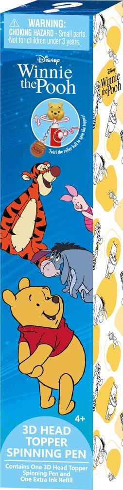 Winnie-the-Pooh 3D Head Topper Spinning Pen - MangaShop.ro