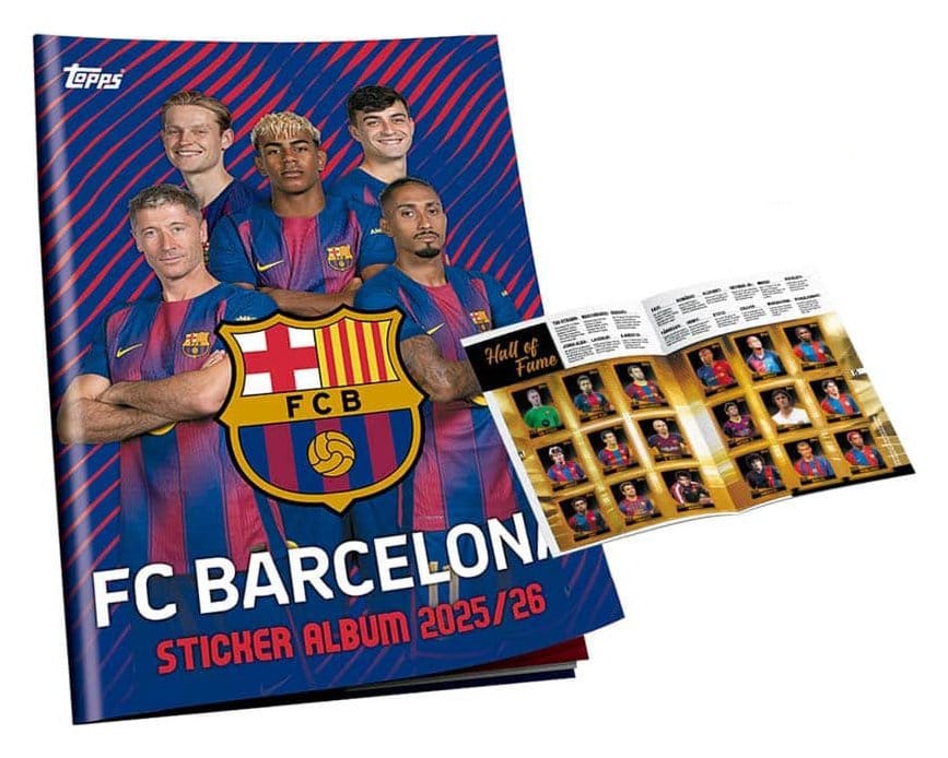 FC Barcelona 2025/26 Sticker Collection Album Set - MangaShop.ro