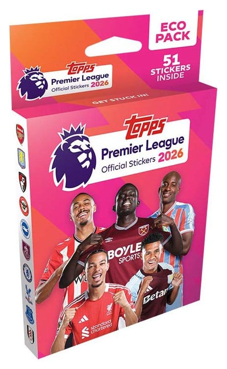 Premier League 2025/26 Sticker Collection Eco Pack - MangaShop.ro