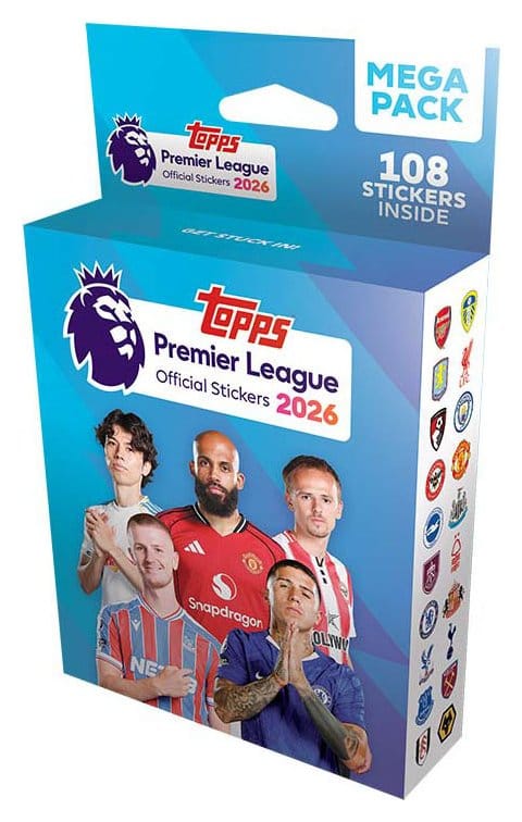 Premier League 2025/26 Sticker Collection Mega Pack - MangaShop.ro