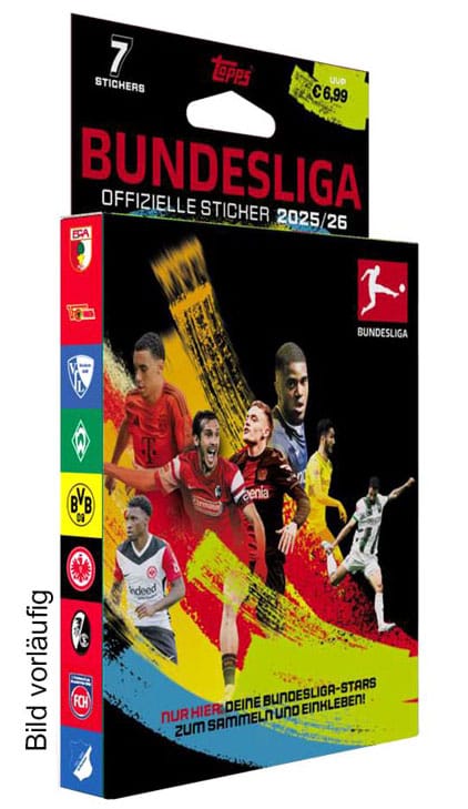 Bundesliga 2025/26 Sticker Collection Eco Pack - MangaShop.ro