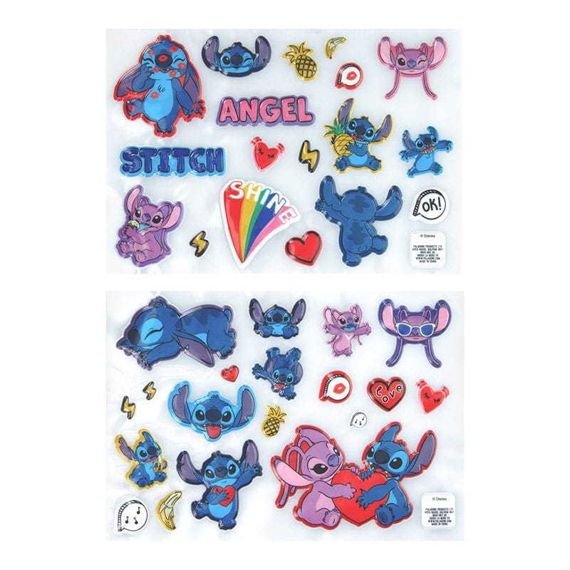 Lilo & Stitch 3D Vinyl Sticker Set Stitch - MangaShop.ro