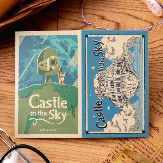 Castle in the Sky Sticker Robot & Castle Laputa Retro - MangaShop.ro