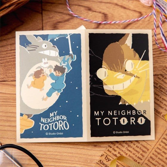 My Neighbor Totoro Sticker Catbus & Flying Totoro Retro - MangaShop.ro