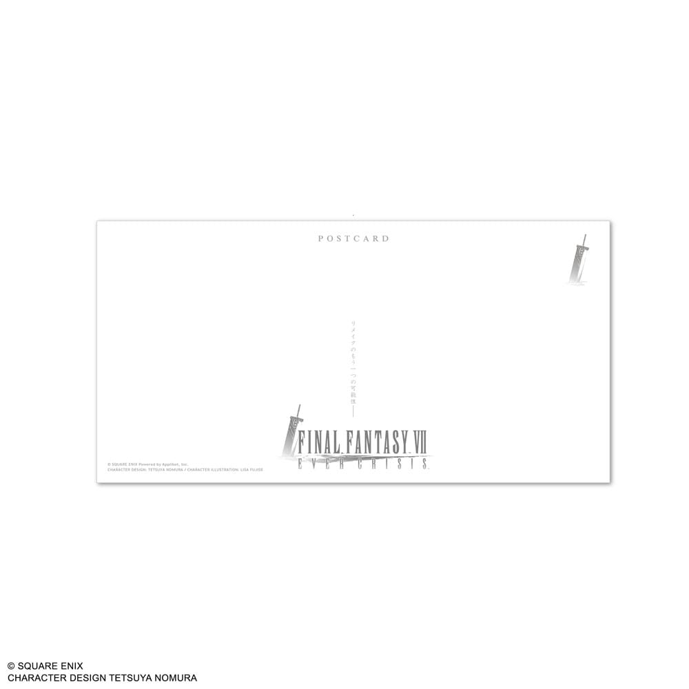 Final Fantasy VII Series Metallic Postcards Set Large (5) - MangaShop.ro