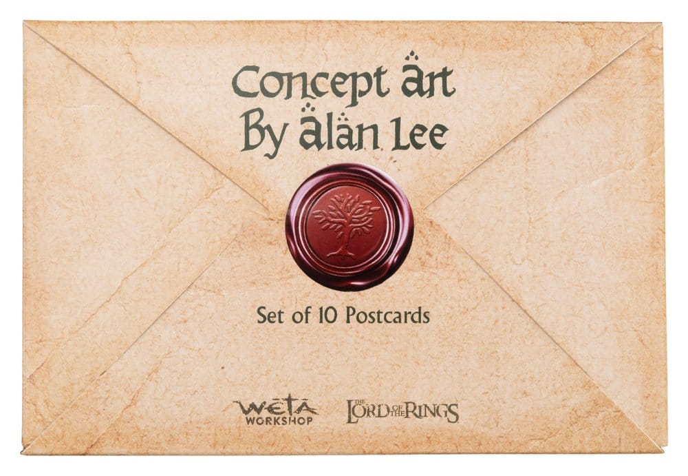 Lord of the Rings Postcards Set Concept Art by Alan Lee: The Lord of the Rings 15 x 12 cm - MangaShop.ro