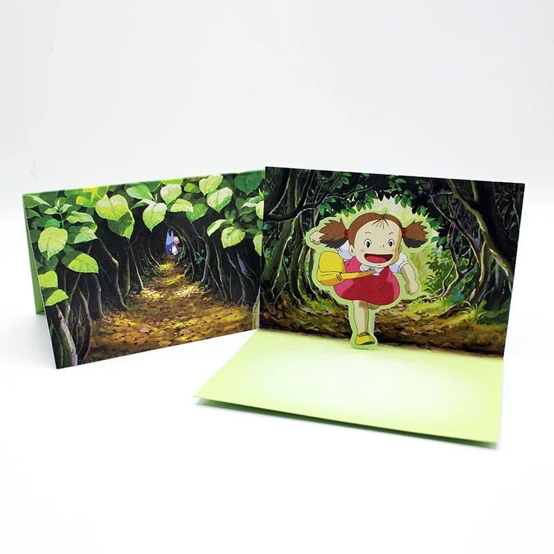 My Neighbor Totoro Pop-Up Notecards Set (10) - MangaShop.ro