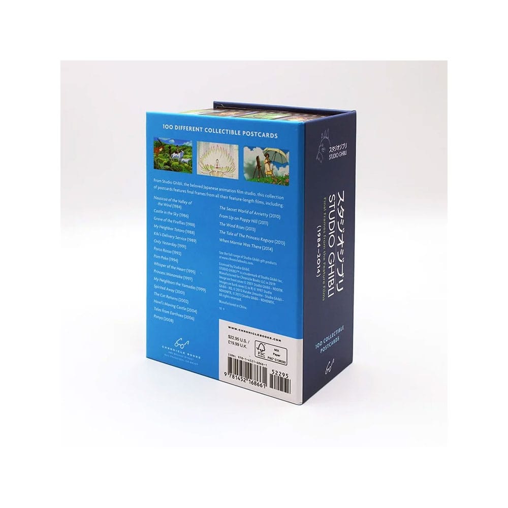 Studio Ghibli Postcards Box 100 Collectible Postcards - MangaShop.ro