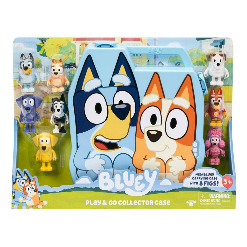 Bluey Playset Ultimate Play & Go Collector Case - MangaShop.ro