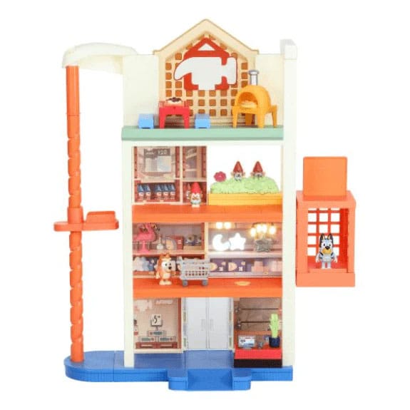 Bluey: Shopping Mall with Accessories Play Set - MangaShop.ro