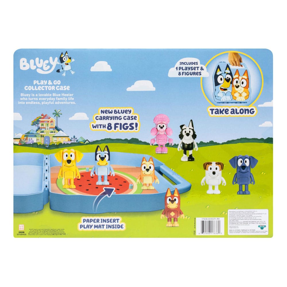 Bluey Playset Ultimate Play & Go Collector Case - MangaShop.ro