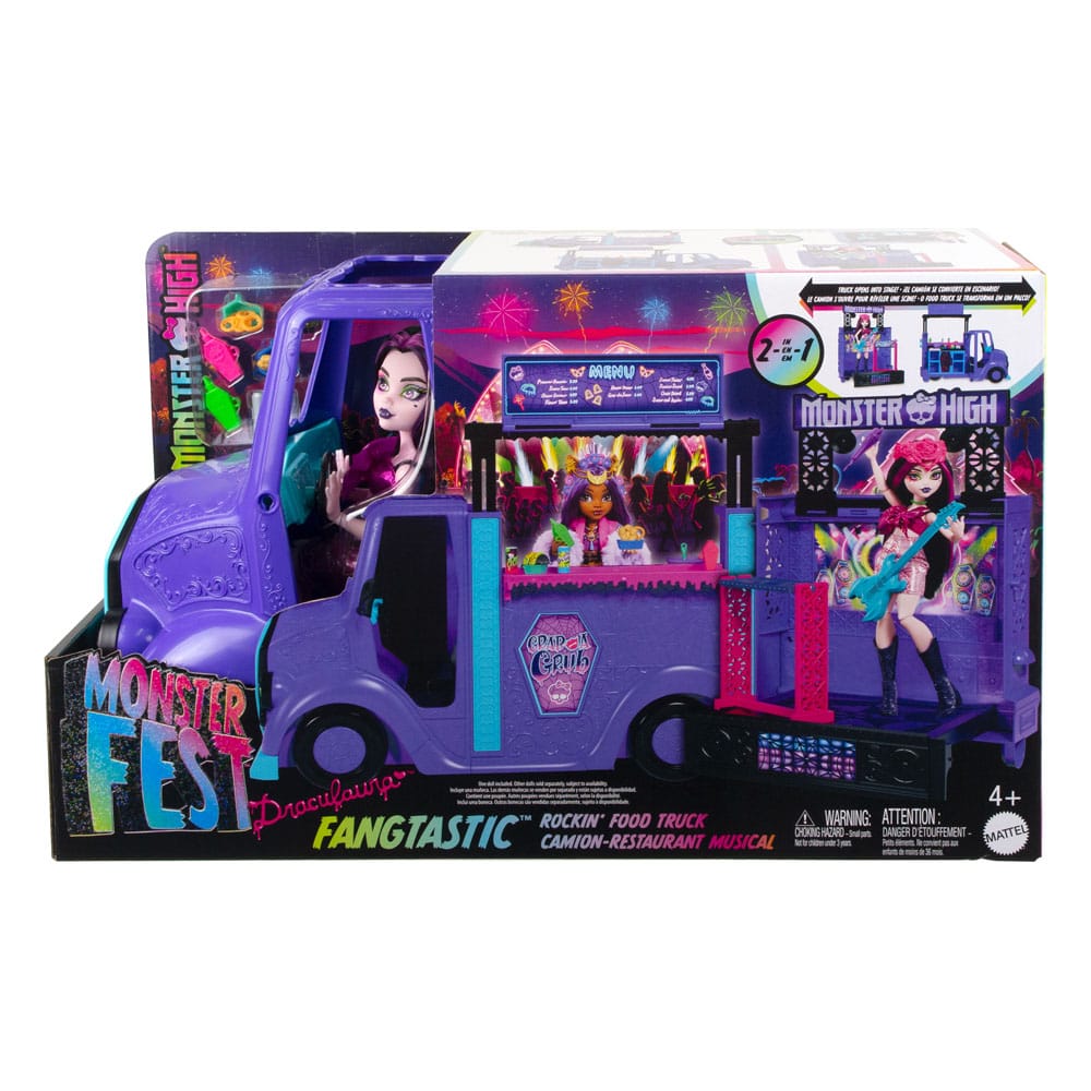 Monster High Playset Fangtastic Rockin' Food Truck - MangaShop.ro