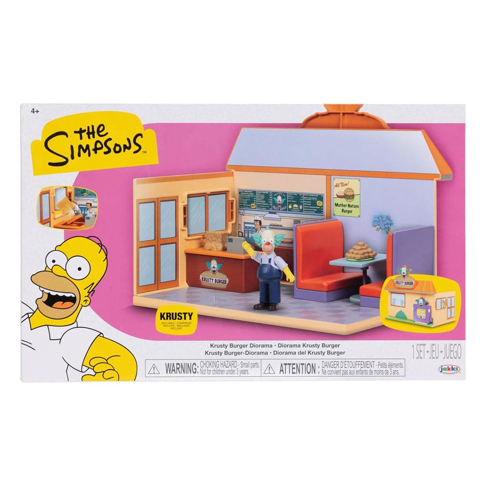 Simpsons Mini Figure Playset Krusty Burger - MangaShop.ro
