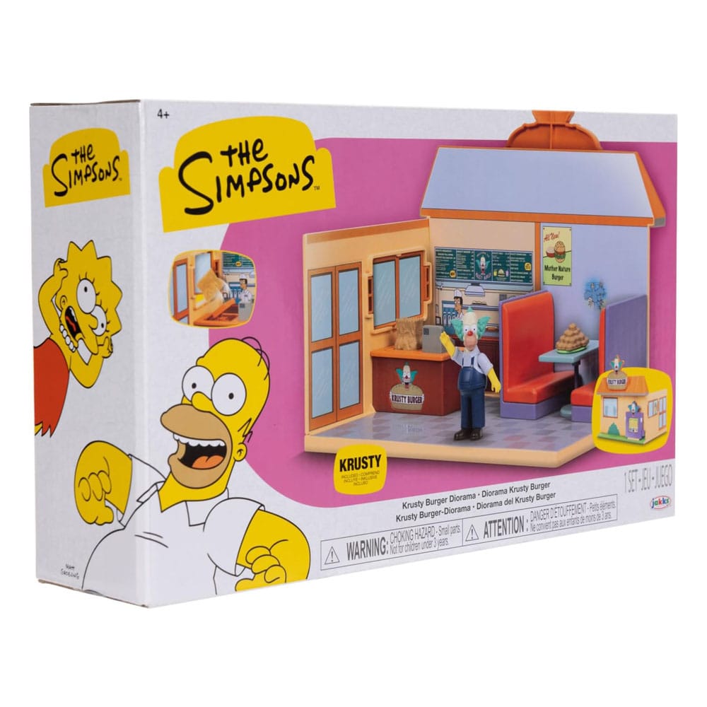 Simpsons Mini Figure Playset Krusty Burger - MangaShop.ro