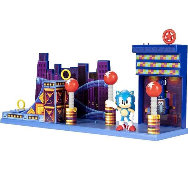 Sonic - The Hedgehog Playset Studiopolis Zone - MangaShop.ro