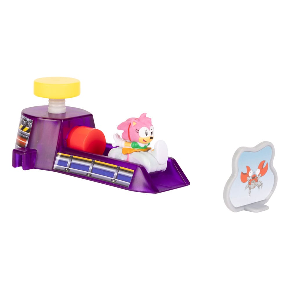 Sonic - The Hedgehog Go Go Racers Vehicles Mini Launching ramps Assortment (4) - MangaShop.ro