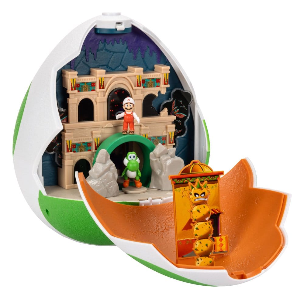 The Super Mario Galaxy Movie Playset with 2 Mini Figures Yoshi Egg - MangaShop.ro